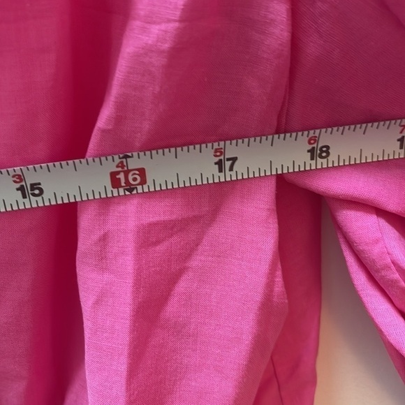 CUTE pink puffy balloon sleeve top from Macy’s. Size XL. - Picture 6 of 6